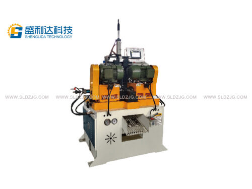 Double head chamfering machine